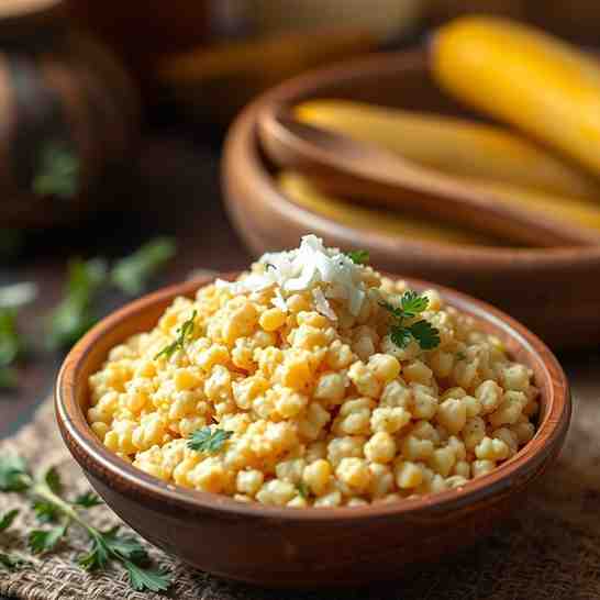 Haitian Mayi Moulen - White Corn Meal Recipe